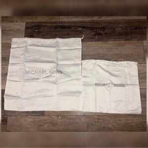 Michael Kors White Dust Bags